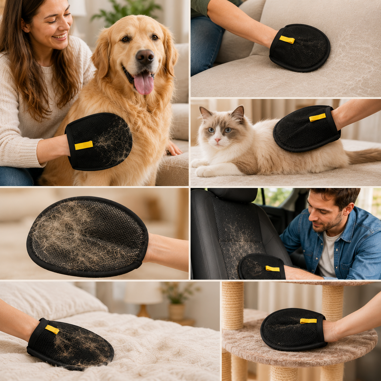 Lintora™ Pet Hair Remover Gloves